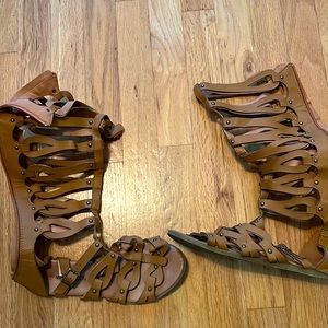 Tall sandals